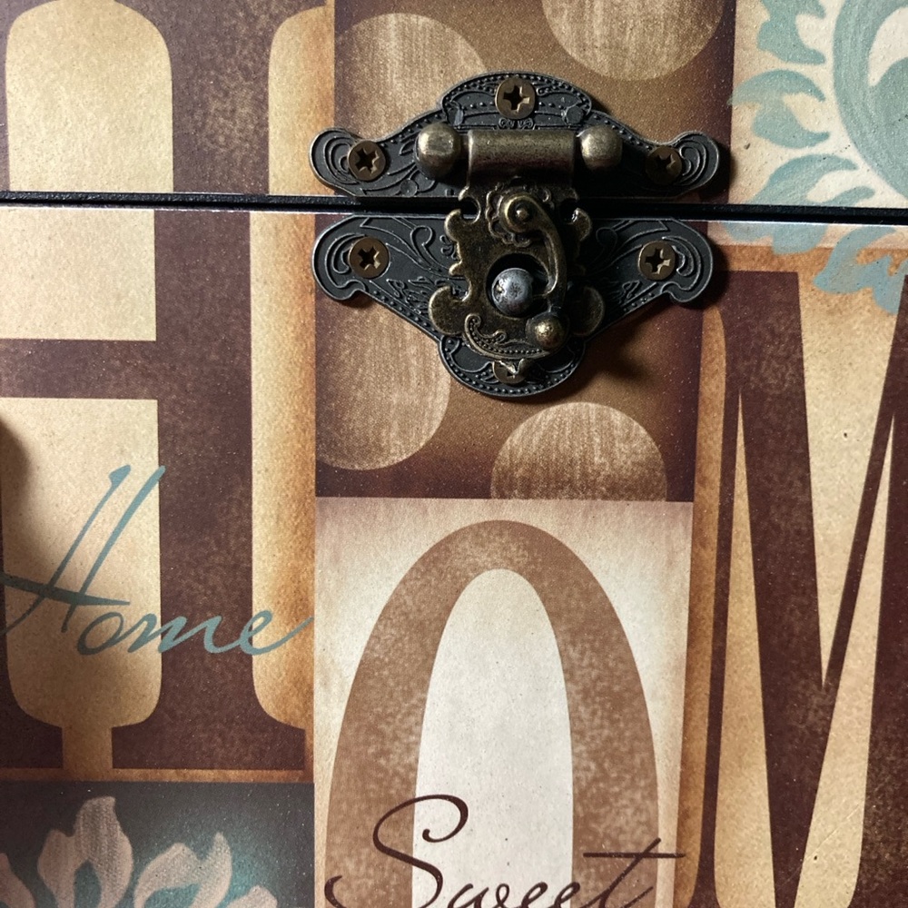 Decorative Home Sweet Home wooden Box - Picture 2 of 5